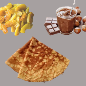Crêpe Pâte à tartiner - Pomme